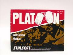 Platoon - Manual | Platoon NES