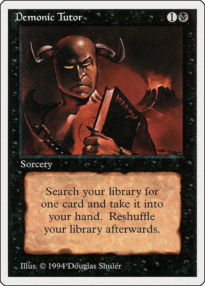 Demonic Tutor Prices Magic Summer Edition Magic Cards