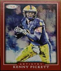 Kenny Pickett [Red] #ART-KP Football Cards 2022 Sage Hit Artistry Prices