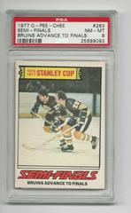 Semi Finals [Bruins Advance to Finals] #263 Hockey Cards 1977 O-Pee-Chee Prices