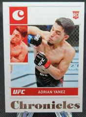 Adrian Yanez #78 Ufc Cards 2022 Panini Chronicles UFC Prices