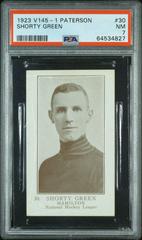 Shorty Green Hockey Cards 1923 V145-1 Paterson Prices
