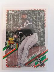 Luis Robert [Metallic] #HW128 Baseball Cards 2021 Topps Holiday Mega Box Prices