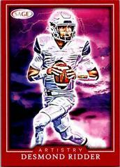 Desmond Ritter [Red] #ART-DR Football Cards 2022 Sage Hit Artistry Prices