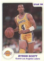 Byron Scott Basketball Cards 1986 Star Prices