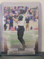 Cole McDonald #25 Football Cards 2020 Leaf Draft Prices