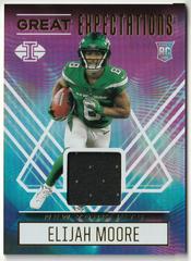 Elijah Moore #GE-EM Football Cards 2021 Panini Illusions Great Expectations Prices