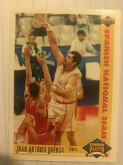 Juan Antonio Orenga [Italian] Basketball Cards 1991 Upper Deck International Prices