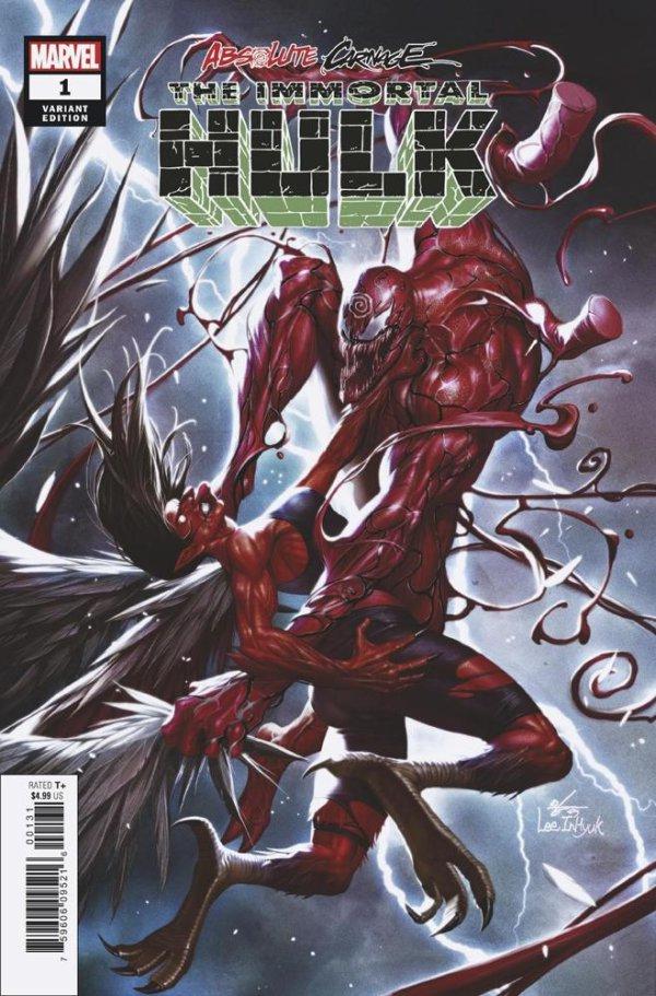 Absolute Carnage: Immortal Hulk [Lee] #1 (2019) Comic Books Absolute Carnage: Immortal Hulk