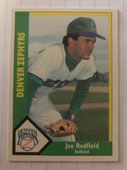Joe Redfield #9 Baseball Cards 1990 CMC Denver Zephyrs Prices