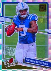 Anthony Richardson #2 Football Cards 2023 Panini Donruss The Rookies Prices