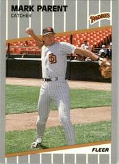 Mark Parent #U-125 Baseball Cards 1989 Fleer Update Prices