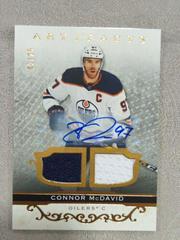 Connor McDavid [Material Autograph Gold] Hockey Cards 2021 Upper Deck Artifacts Prices
