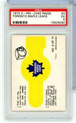 Toronto Maple Leafs #3 Hockey Cards 1973 O-Pee-Chee Rings Prices