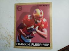 Terry Kirby #132 Football Cards 1997 Fleer Goudey Prices