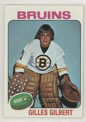 Gilles Gilbert #45 Hockey Cards 1975 Topps Prices