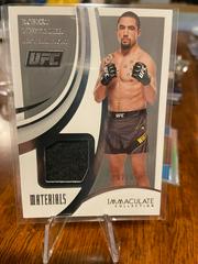 Robert Whittaker Ufc Cards 2021 Panini Immaculate UFC Materials Prices