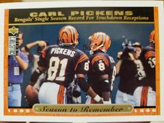 Carl Pickens Football Cards 1996 Collector's Choice Prices