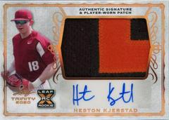 Heston Kjerstad [Bronze] #PA-HK1 Baseball Cards 2020 Leaf Trinity Patch Autographs Prices
