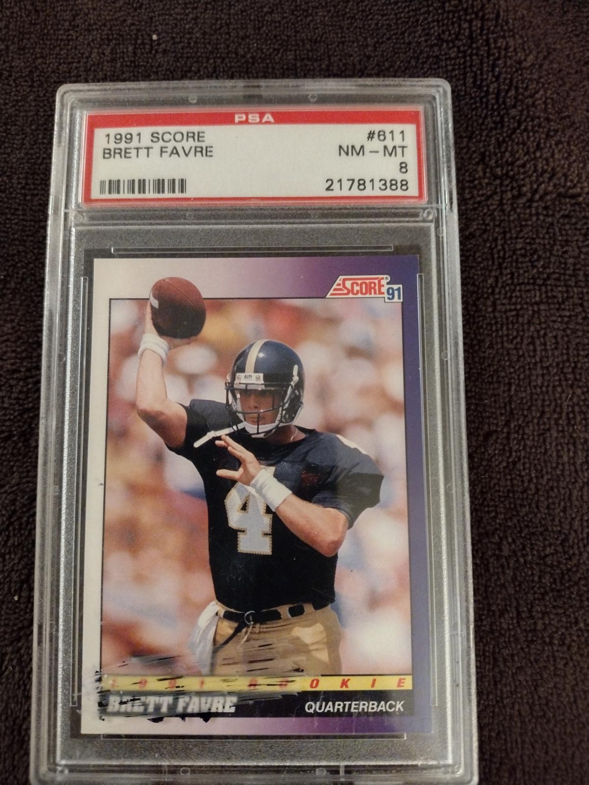 Brett Favre | Graded 8 | 1991 Score