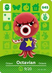 Octavian #045 [Animal Crossing Series 1] Amiibo Cards Prices