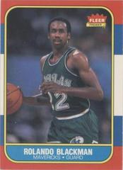 Rolando Blackman Basketball Cards 1986 Fleer Prices