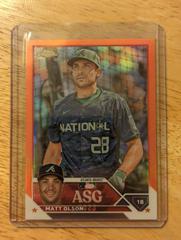 Matt Olson [Orange] Baseball Cards 2023 Topps Chrome Update All Star Game Prices
