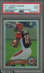 A.J. Green [Looking Left Refractor] #150 Football Cards 2011 Topps Chrome Prices