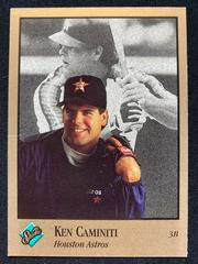 Ken Caminiti #33 Baseball Cards 1992 Studio Prices
