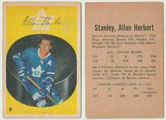 Allan Stanley Hockey Cards 1962 Parkhurst Prices