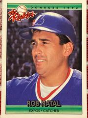 Rob Natal #84 Baseball Cards 1992 Panini Donruss Rookies Prices
