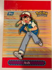 Card | Ash Pokemon 2000 Topps TV Pop-up