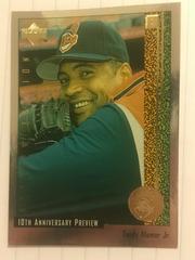 Sandy Alomar Jr #17 of 60 Baseball Cards 1998 Upper Deck 10th Anniversary Preview Prices