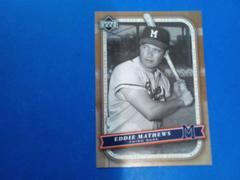 Eddie Mathews #31 Baseball Cards 2005 Upper Deck Classics Prices