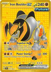 Iron Boulder ex #217 Pokemon Temporal Forces Prices