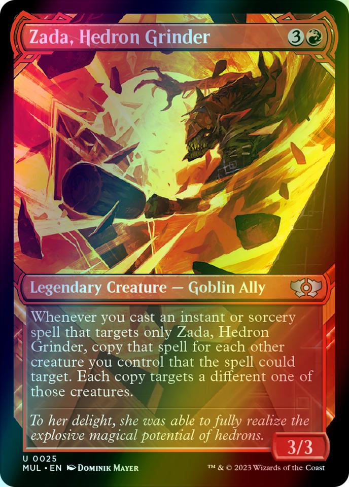 Zada, Hedron Grinder [Foil] #25 Magic Multiverse Legends