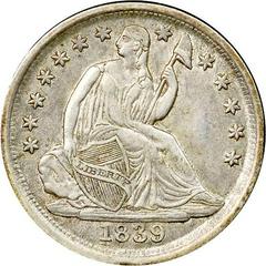 1839 O Coins Seated Liberty Half Dime Prices