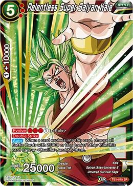 Relentless Super Saiyan Kale TB1-015 Dragon Ball Super The Tournament of Power