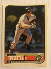 B.J. Surhoff #61 Baseball Cards 1999 UD Choice Prices