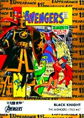 Black Knight [Blue Foil] #FA-4 Marvel 2022 Ultra Avengers 1st Appearances Prices