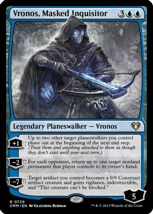 Vronos, Masked Inquisitor #729 Magic Commander Masters