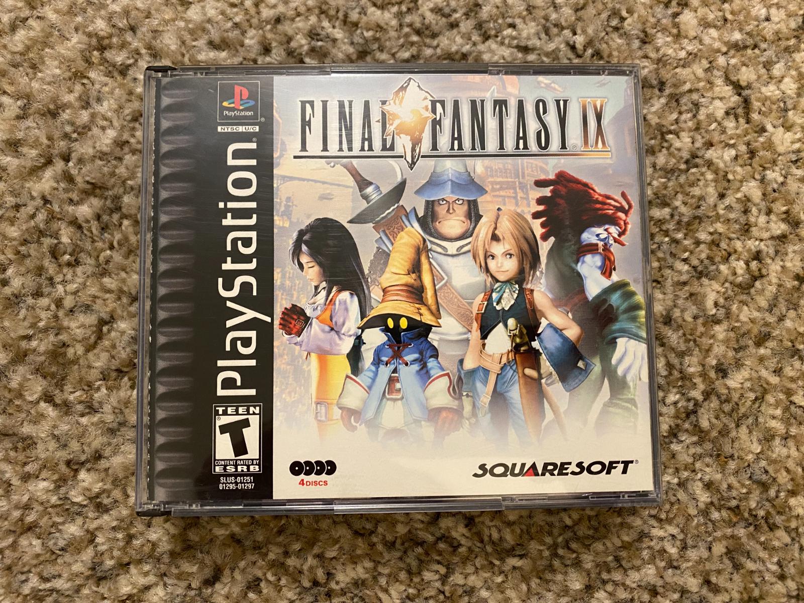 Final Fantasy IX | Item, Box, and Manual | Playstation