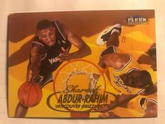 Shareef Abdur-Rahim Basketball Cards 1998 Fleer Tradition Prices