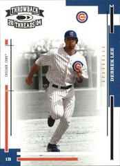Derrek Lee #40 Baseball Cards 2004 Donruss Throwback Threads Prices