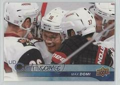 Max Domi Hockey Cards 2016 Upper Deck Canvas Prices