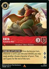 Raya - Kumandran Rider  [Foil] #107 Lorcana Azurite Sea Prices