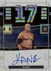 Kane Wrestling Cards 2022 Panini Impeccable WWE WrestleMania Signatures Prices