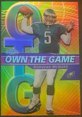 Donovan McNabb [Refractor] Football Cards 2002 Topps Chrome Own the Game Prices