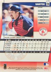 Rear | Jason Varitek Baseball Cards 2002 Donruss Best of Fan Club