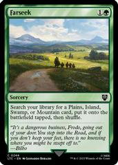 Farseek #244 Magic Lord of the Rings Commander Prices